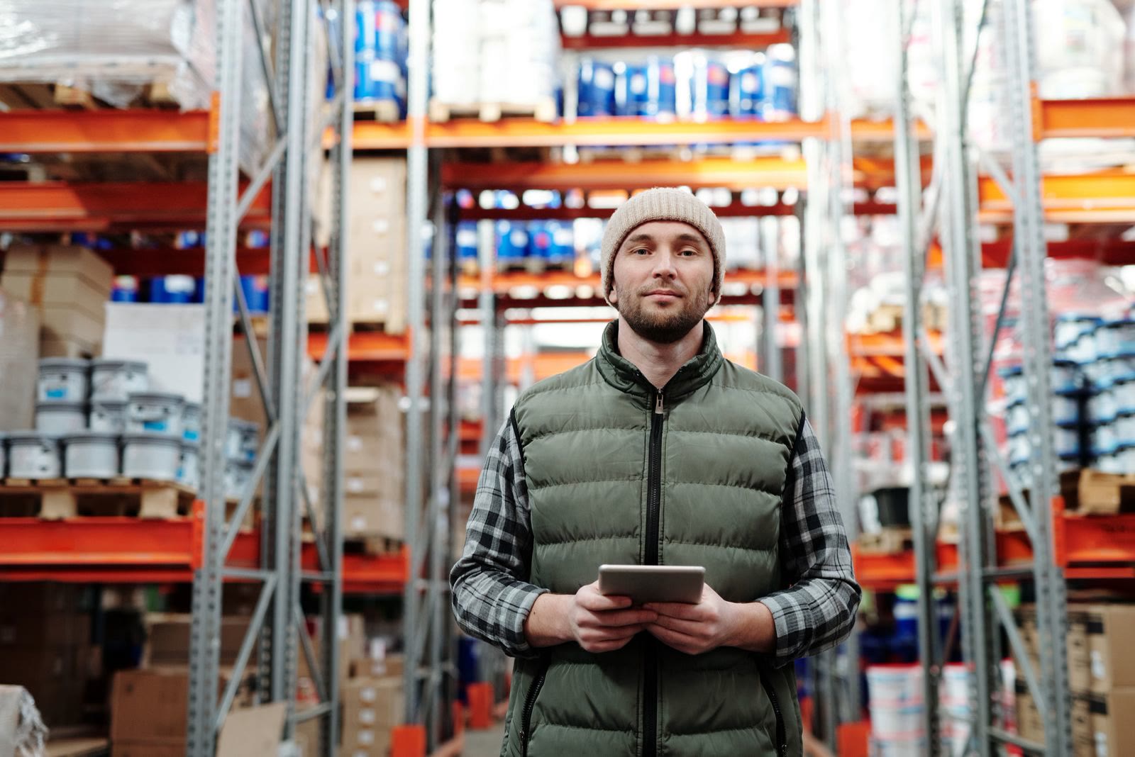 Warehouse logistics and inventory coordination
